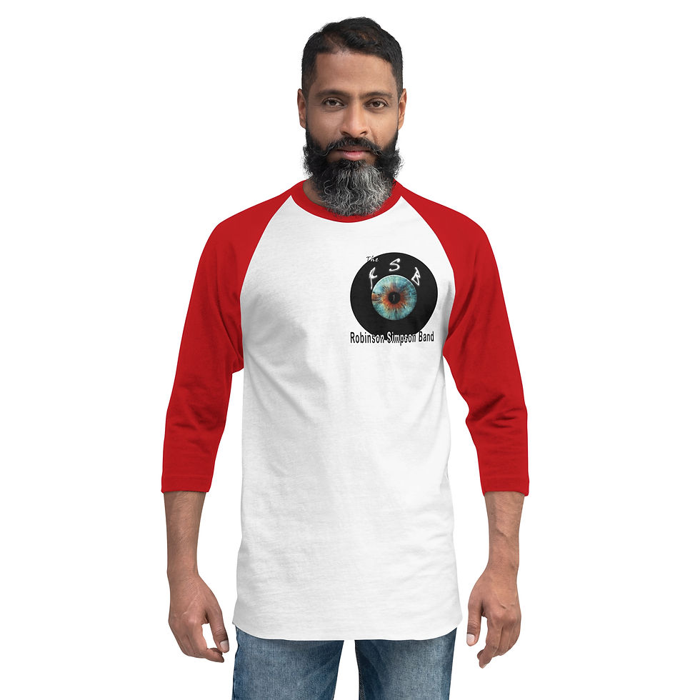 Thumbnail: RSB small Logo 3/4 sleeve raglan shirt copy
