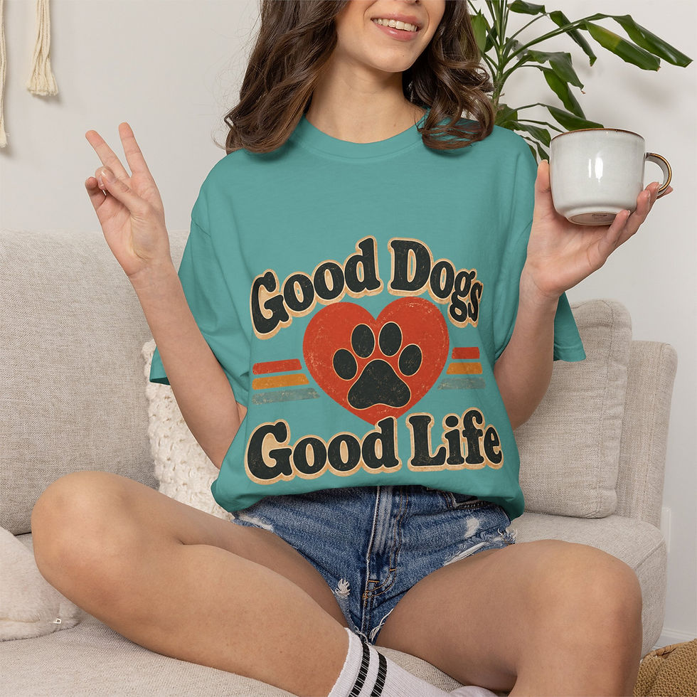 Thumbnail: Good Dogs Good Life T-Shirt