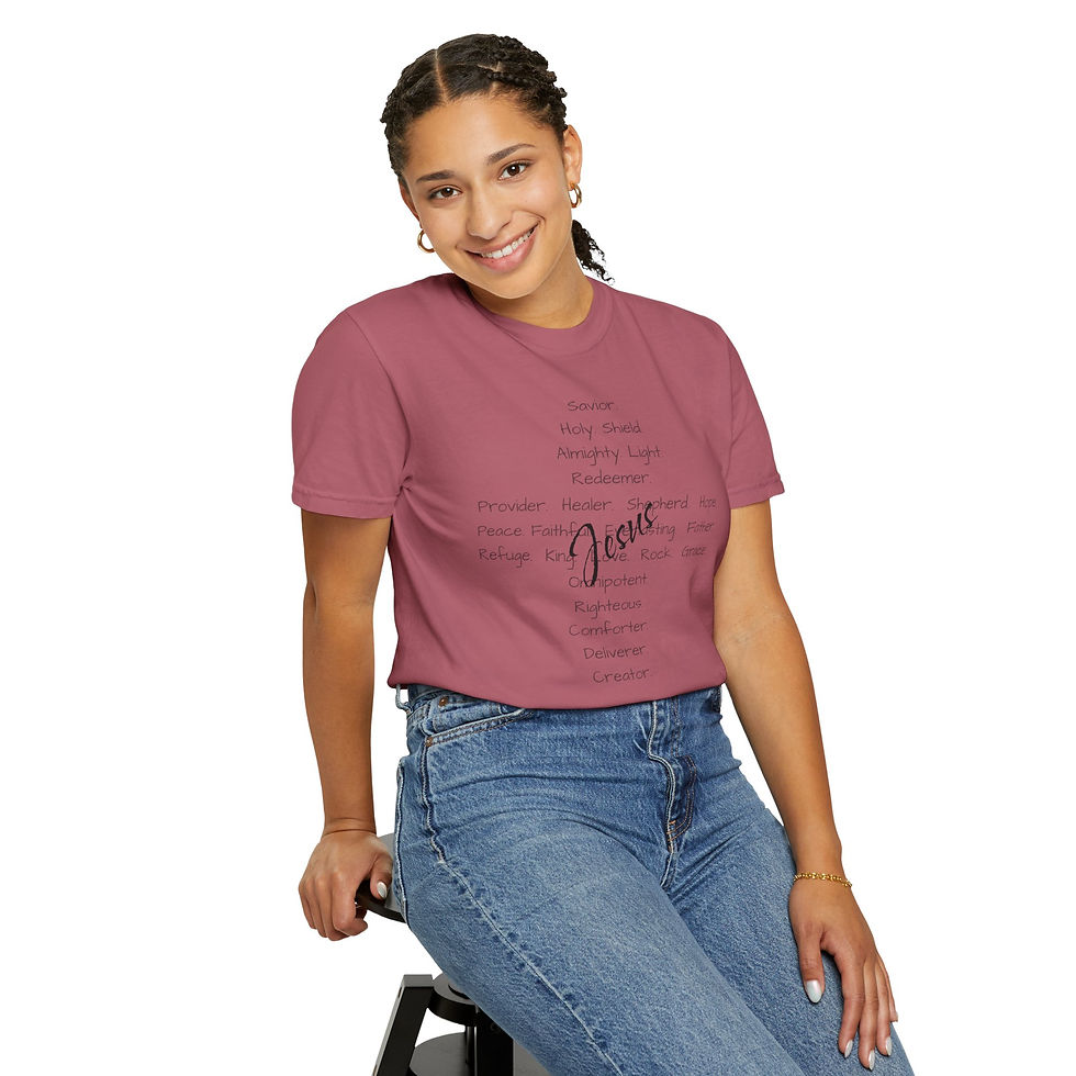 Thumbnail: "HE is All we Need"  Comfort Colors 1717 Unisex Garment-Dyed T-shirt