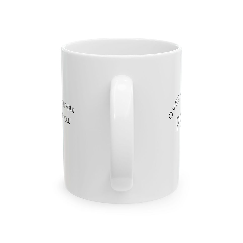 Thumbnail: Overall Choose Peace Ceramic Mug, (11oz, 15oz)