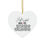 Thumbnail: Ceramic Ornament  'Just a Girl Who Loves Jesus'