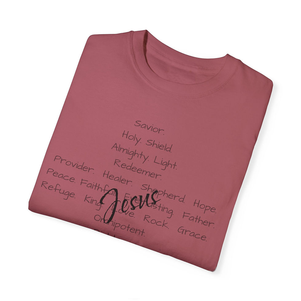 Thumbnail: "HE is All we Need"  Comfort Colors 1717 Unisex Garment-Dyed T-shirt