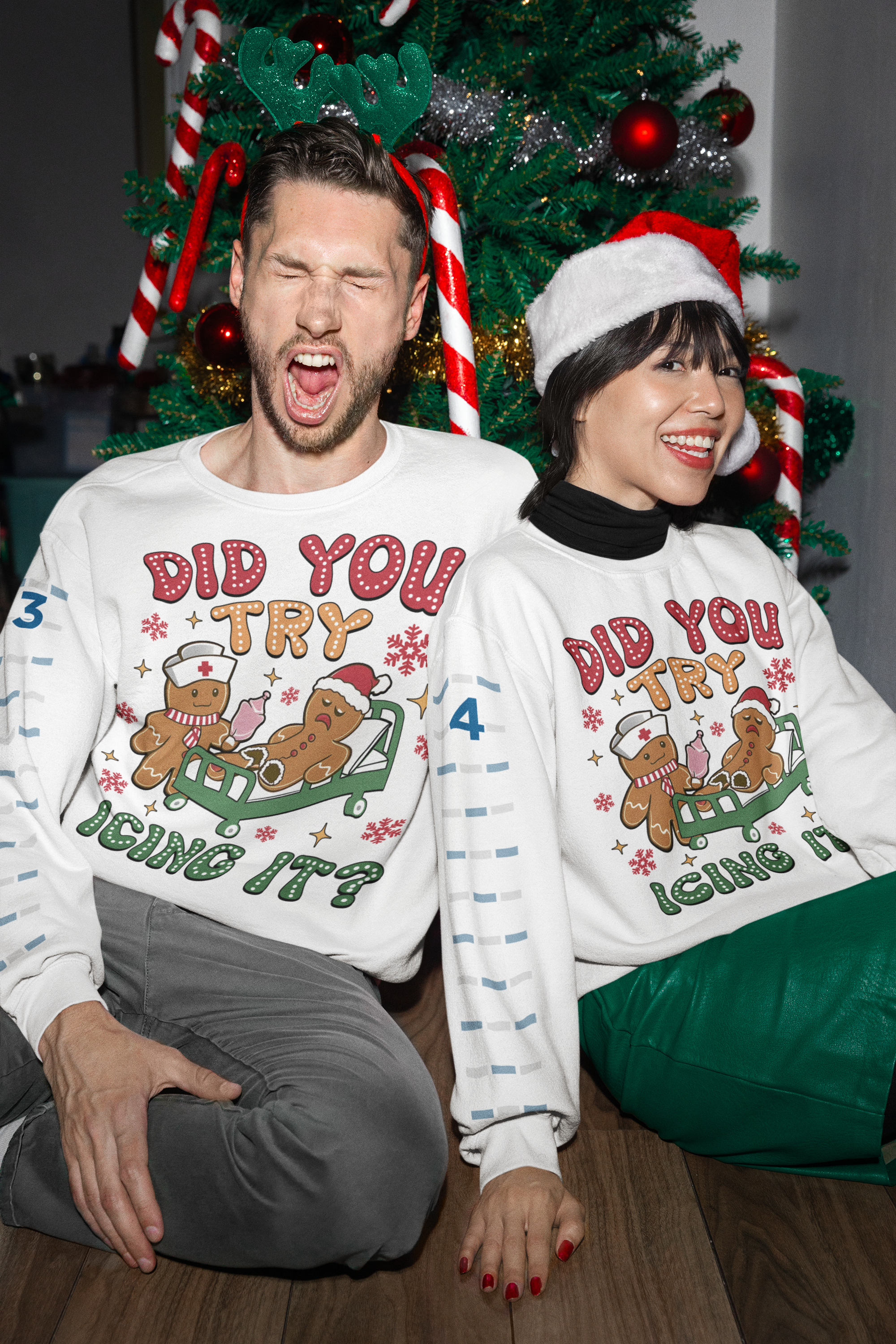 Christmas Fun - Unisex Heavy Blend™ Crewneck Sweatshirt