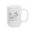 Thumbnail: "Be Still" Inspirational Scripture - Ceramic Mug, (11oz, 15oz)  The Perfect Gift