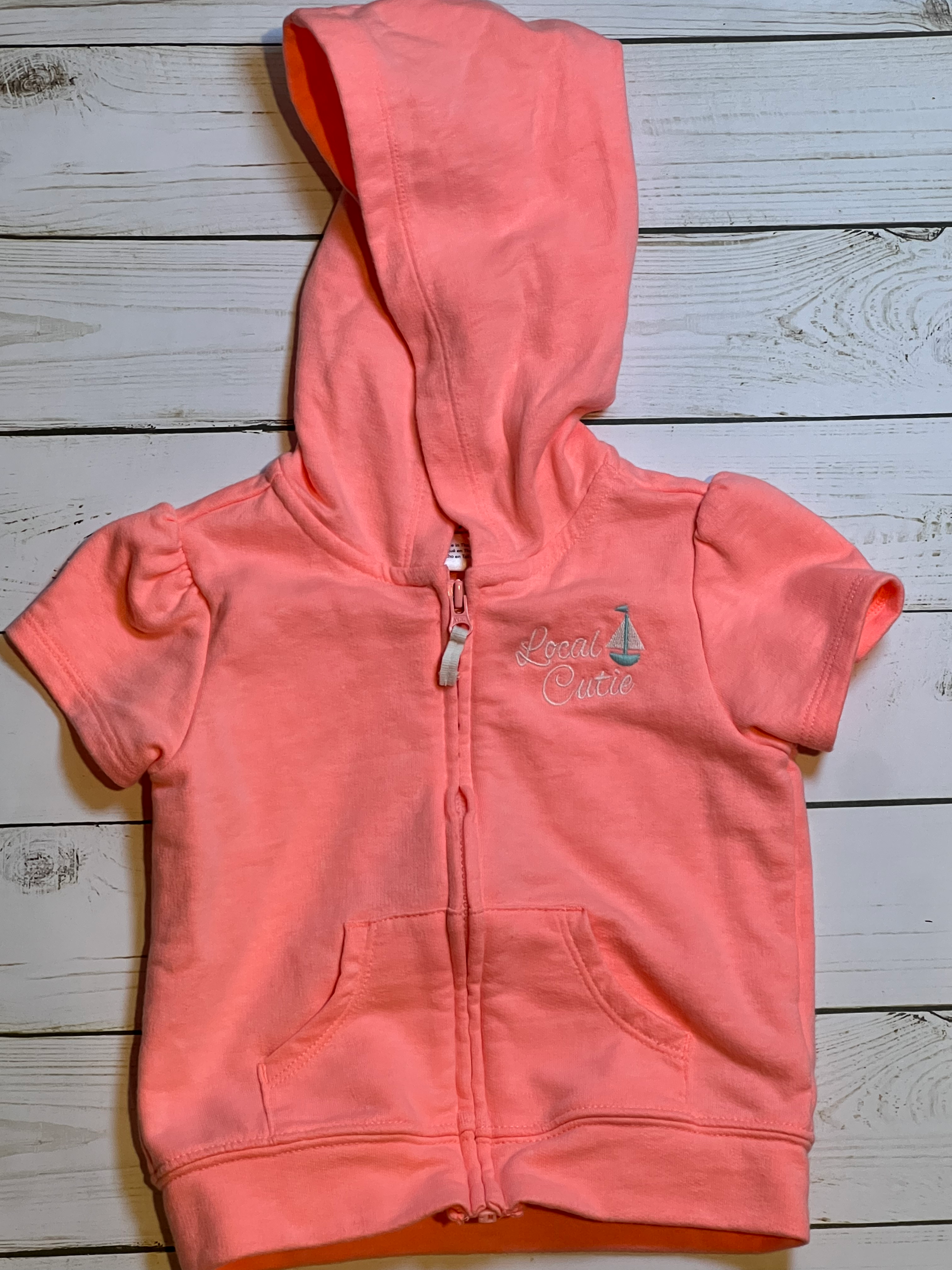 Local cutie short sleeve sweatshirt 9M