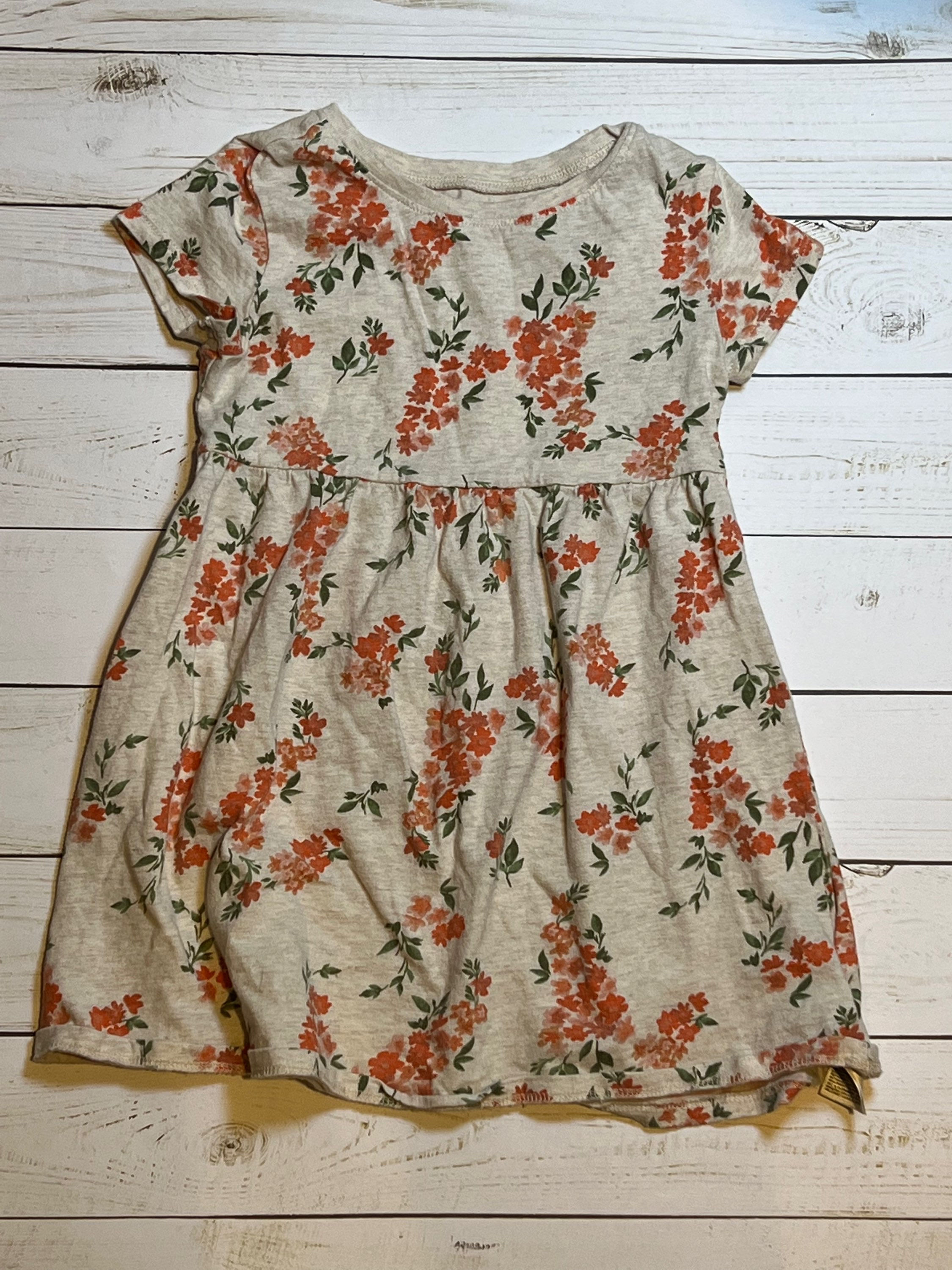 Dress with flowers 3T