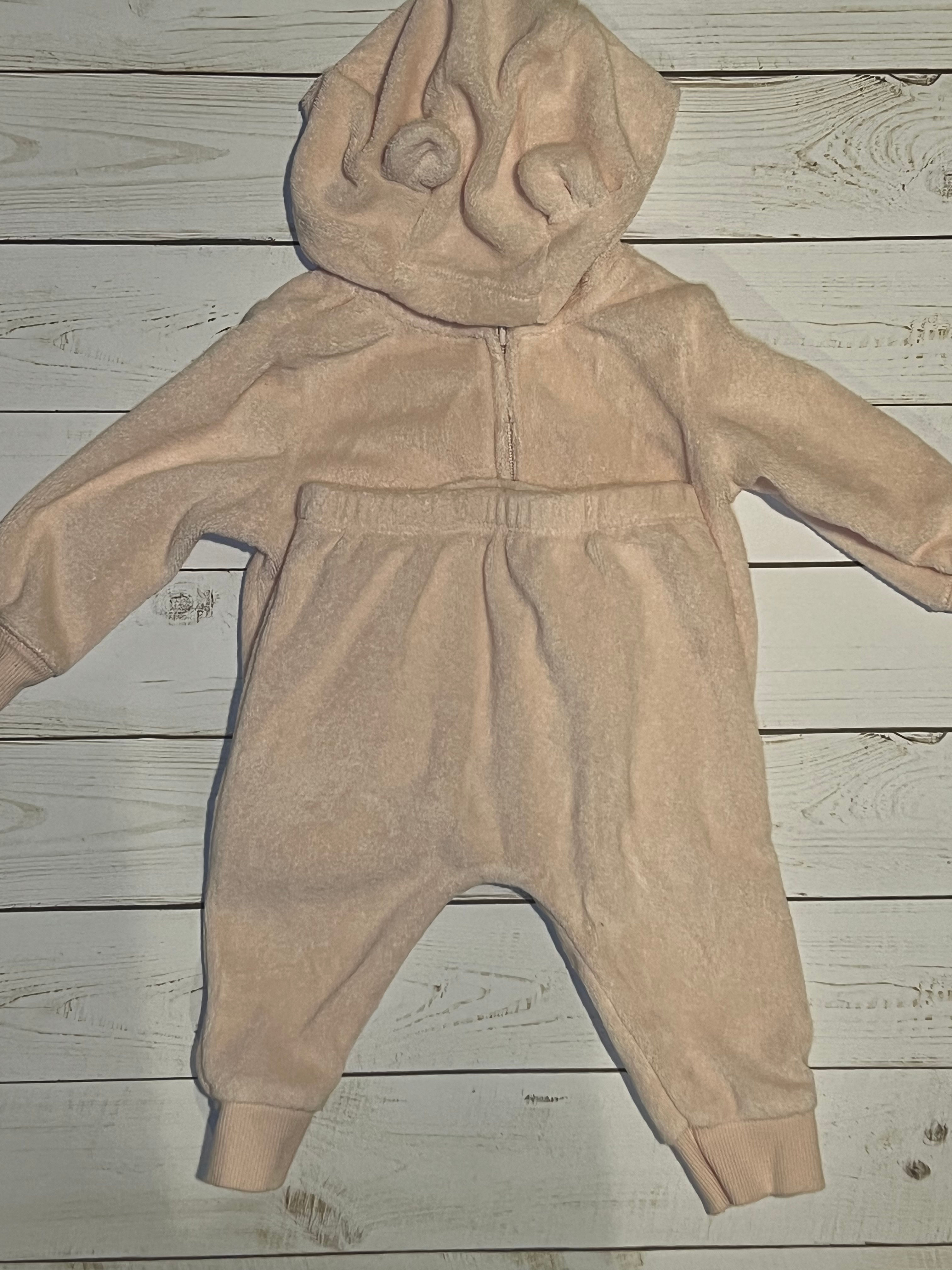 Pink sweat suit 6M