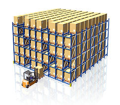 Push Back Rack