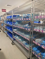 Tehcnibilt Wire Wheeld Bin Shelving