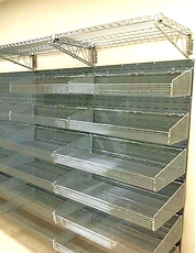 Technibilt Wall Mount Wire shelving Bins