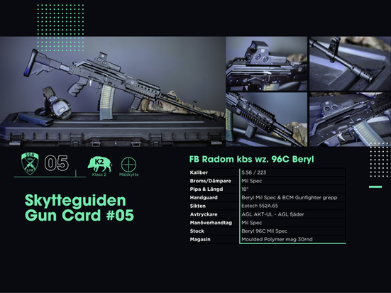 FB Radom kbs wz. 96C Beryl