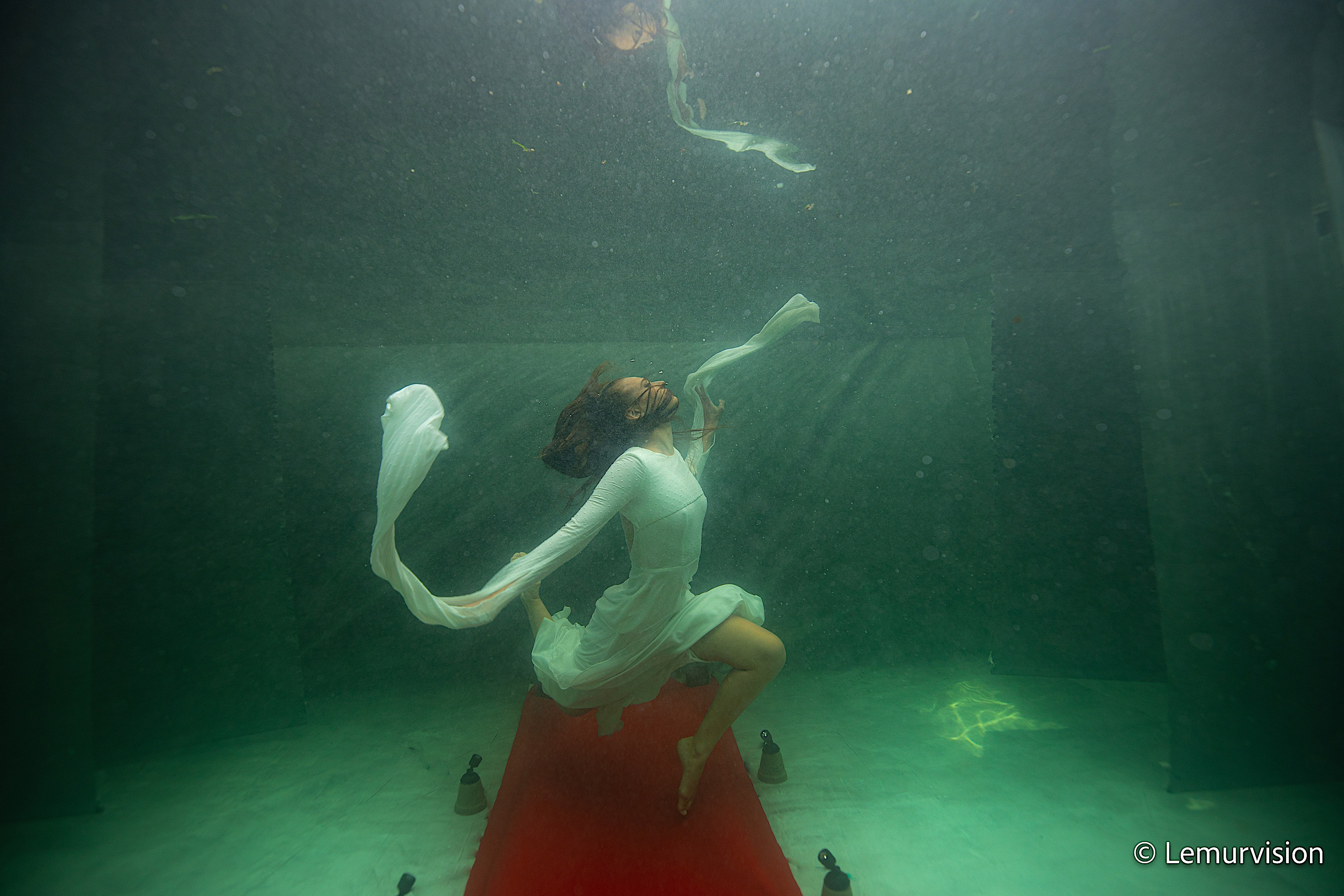 Submerged, An underwater model photography exhibition | lemurvision.com