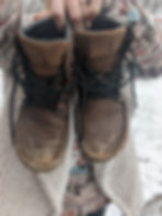 Lems boulder boot after a 6 mile hike