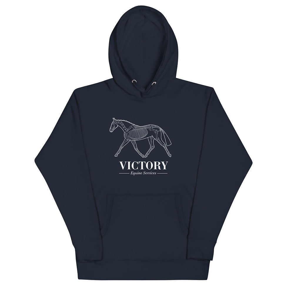 Thumbnail: Victory Equine Services - Skeleton Hoodie