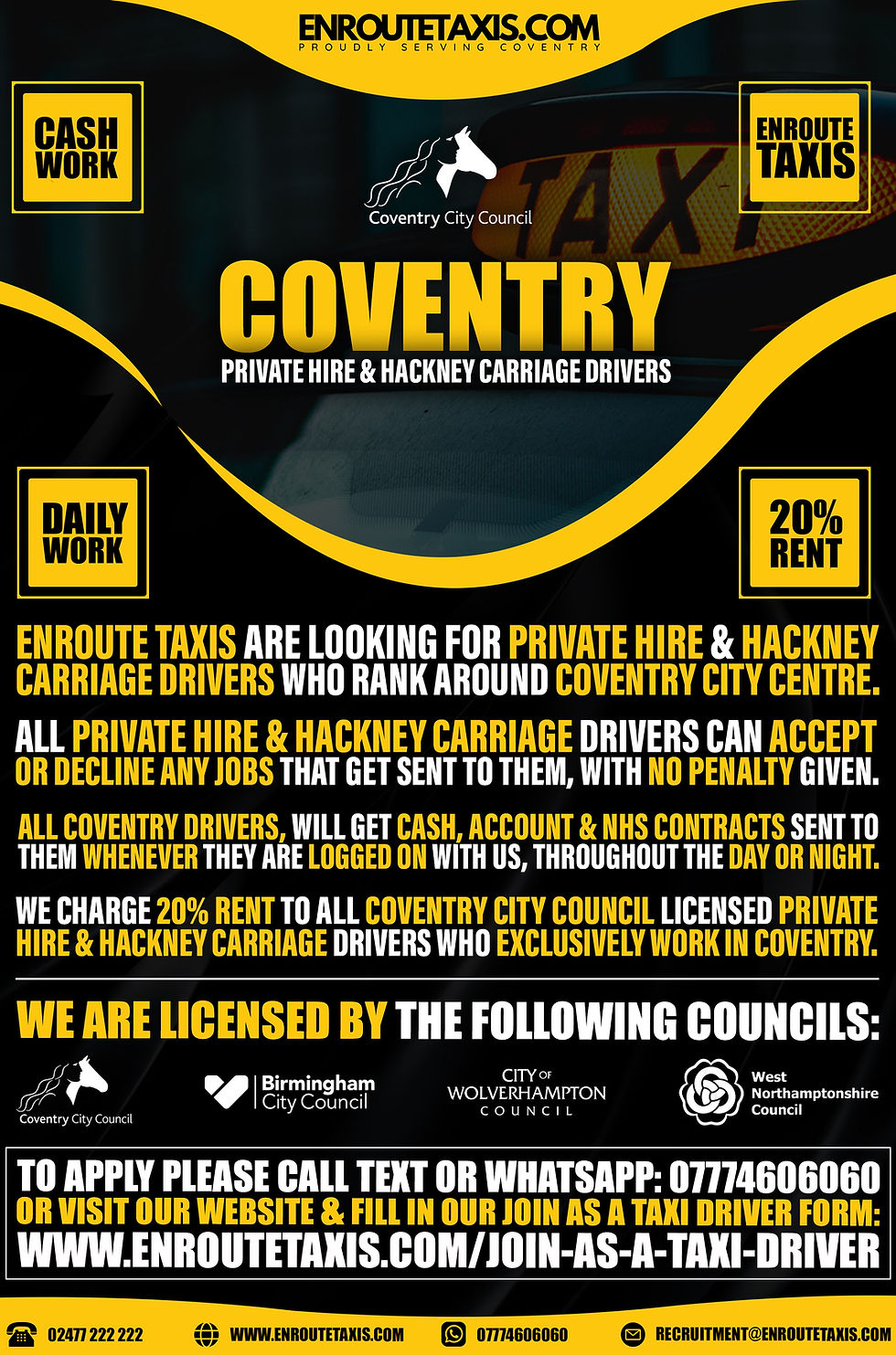 coventry taxi driver join online, coventry taxi driver join form, coventry taxi driver joi