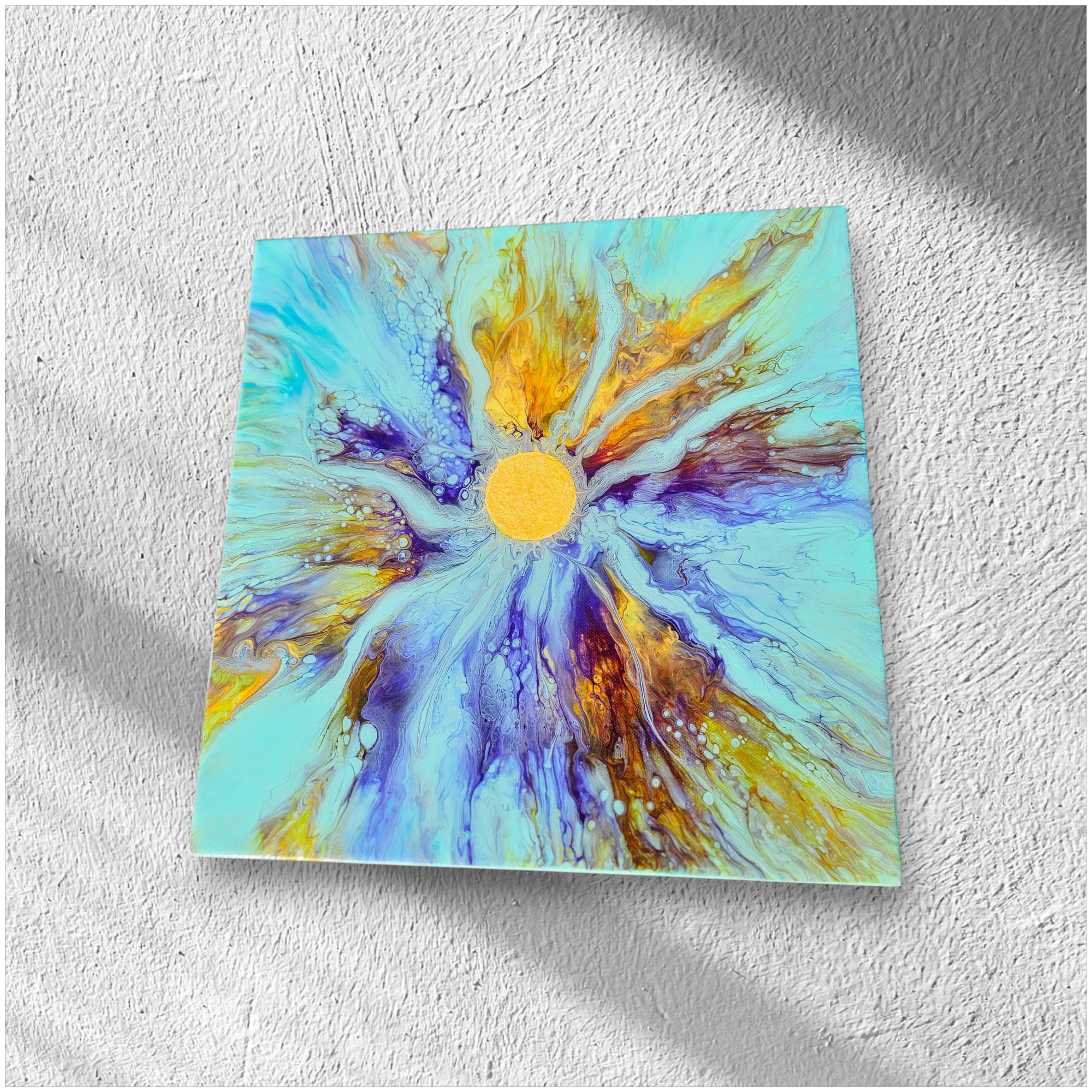 Sunset Flower Burst
