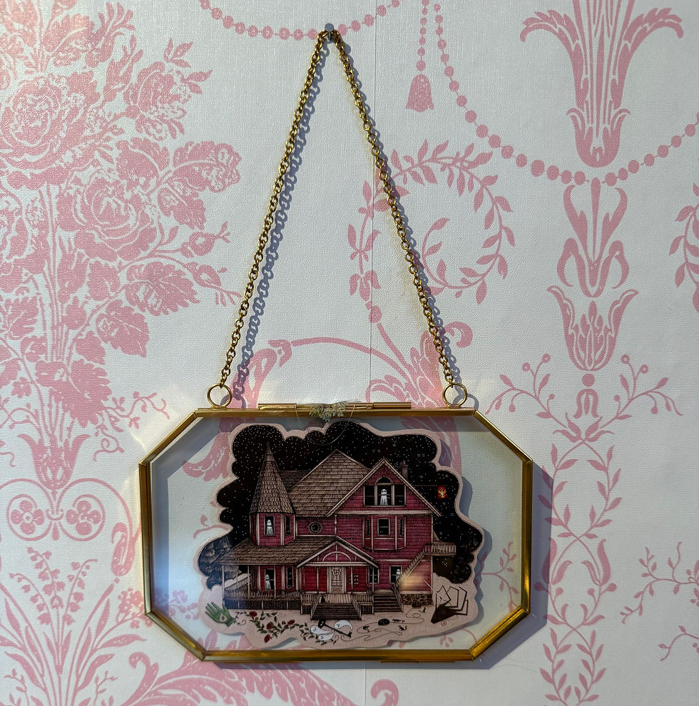 Thumbnail: Ruth Ann Sellers “Floating Pink Palace Frame print”