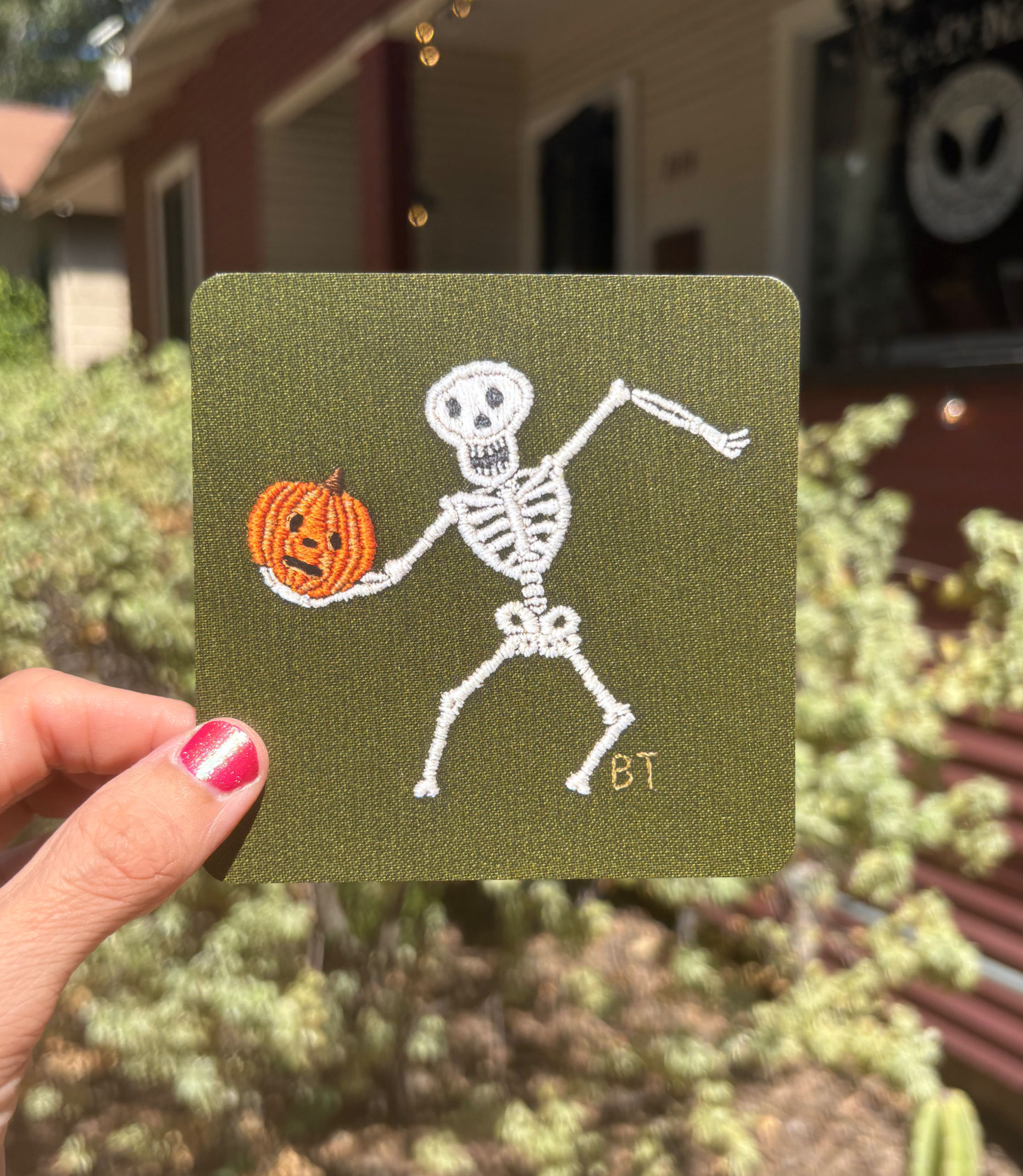 PRINT Beth Thompson "Pottsfield Skeleton"