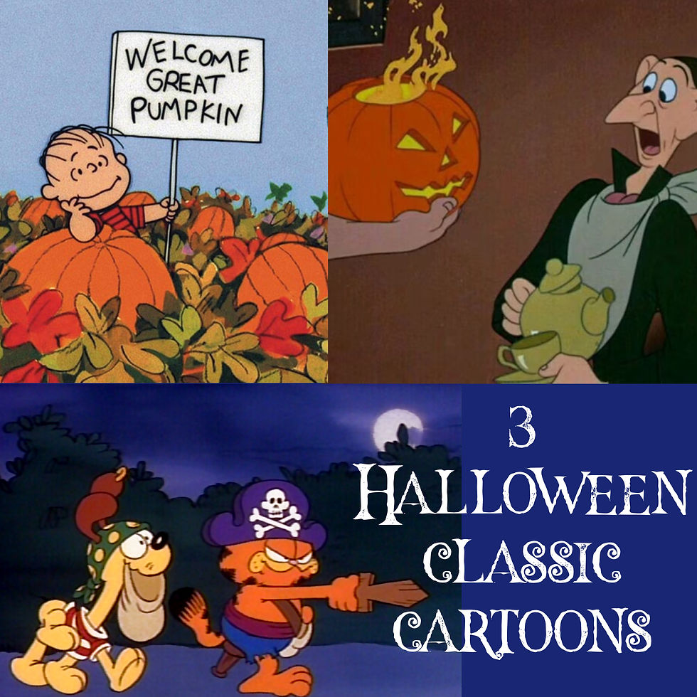 Backyard Movie Night: 3 Classic Halloween Cartoons