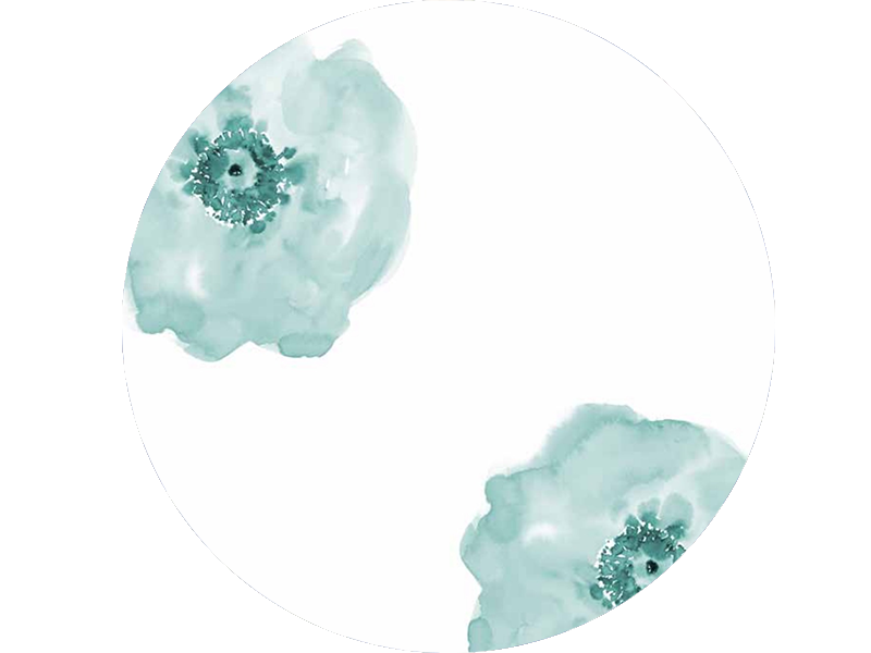 Thumbnail: Shirt Dress Eggshell Blue Flowers