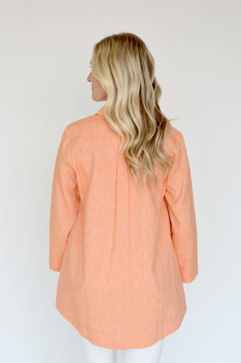 Thumbnail: Classic Button Down Shirt Orange