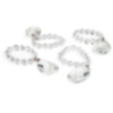 crystal napkin ring prop hire wedding and events west yorkshire
