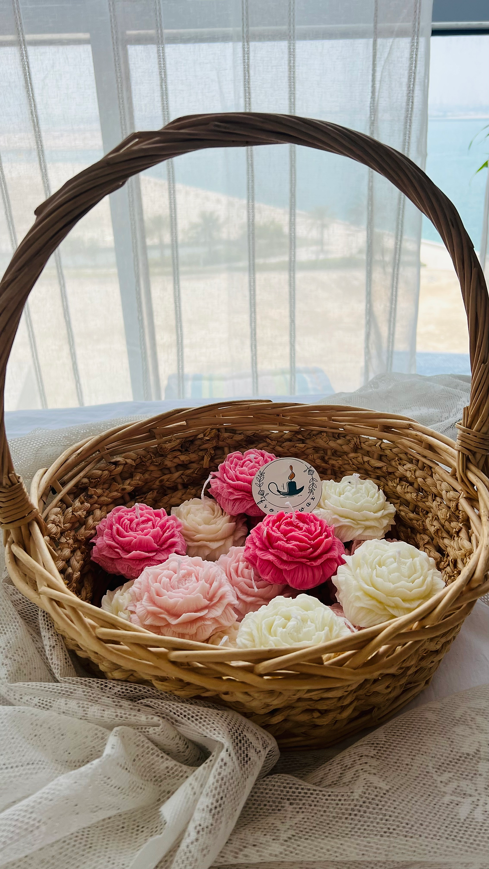Thumbnail: peonies basket 2