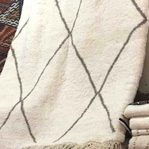 Tapis Beni Ouarain Selma 100 X 150 Cm