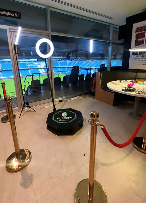 360 Booth at Business Event