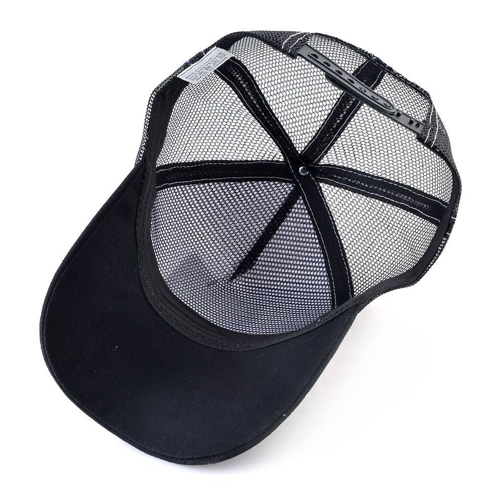 Thumbnail: Casquette de Baseball avec broderie de chauve-souris Unisexe