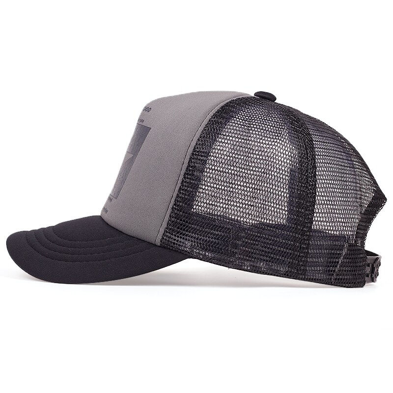 Thumbnail: Casquette de baseball imprimée étoile à cinq branches ajustable