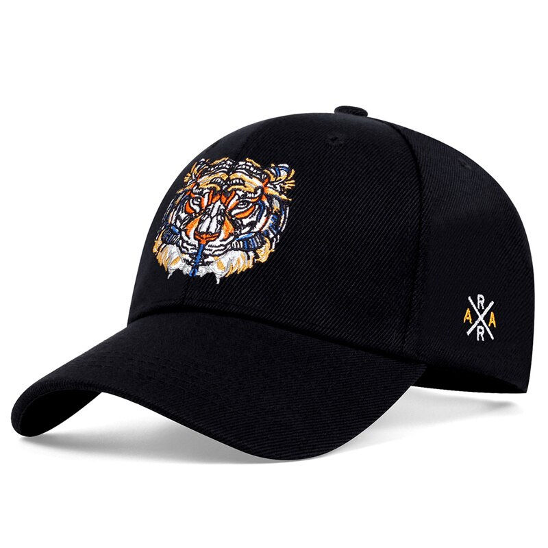 Miniatura: Casquette de Baseball Unisexe, brodée avec tête de tigre