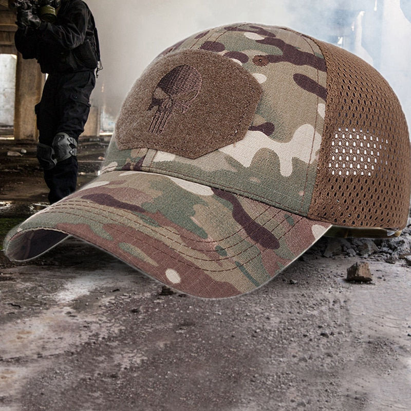 Thumbnail: Casquettes de Baseball Camouflage, militaire, pour hommes