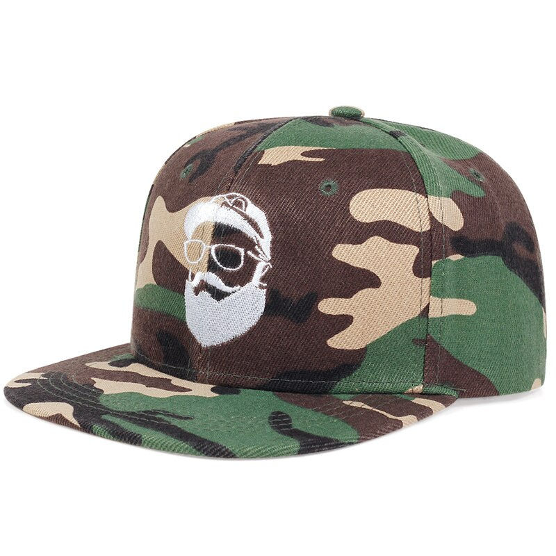 Thumbnail: Casquette brodée pour vieux homme, new collection, casquette d'été en maille