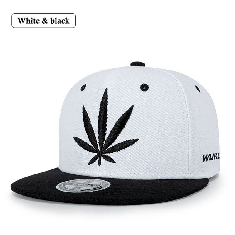 Thumbnail: Casquette de baseball brodée en cuir chevelu d'érable, style Hip Hop Coton