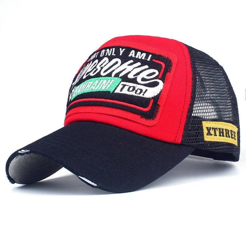 Miniatura: Casquette de Baseball pour hommes en maille