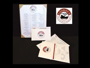 Logo redesign and menu suite for Lookout Bar & Grille at Westward Look Wyndham Grand Resort & Spa.