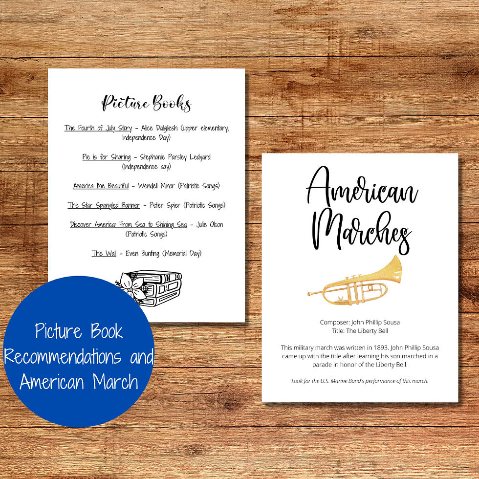 Thumbnail: Patriotic America Morning Basket