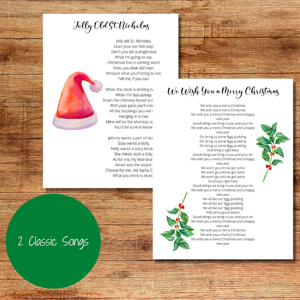 Thumbnail: Charlotte Mason-Inspired Christmas Morning Basket Bundle