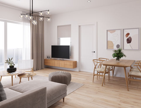 Park Place on Atlantic Living Room