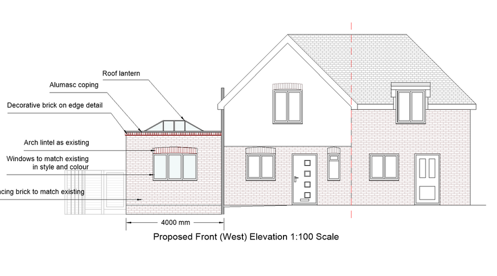 Single storey kitchen extension. Watton At Stone.This modest kitchen extension makes the most of using the existing building's materials palette to make this extension fit in with its surroundings