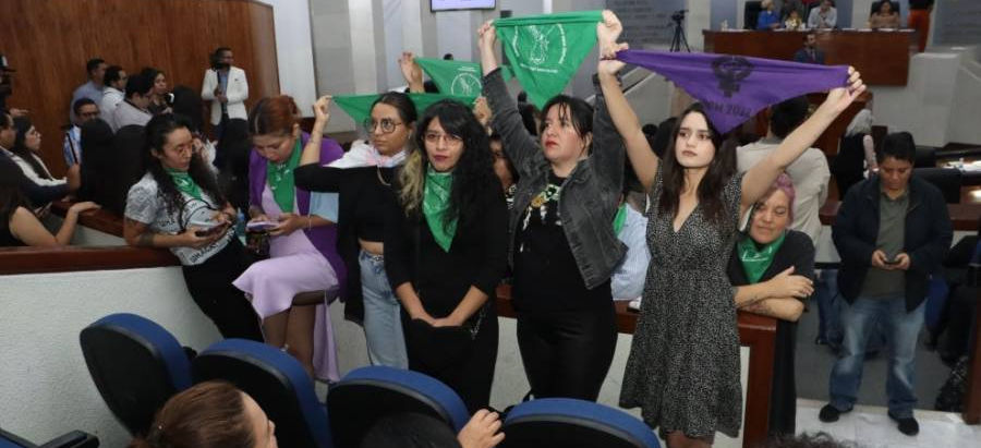 EL CONGRESO DEL ESTADO DIO CUENTA DE LA DECLARATORIA PARA REFORMAR LA CONSTITUCIÓN POLÍTICA DEL ESTADO EN MATERIA DE INTERRUPCIÓN LEGAL DEL EMBARAZO