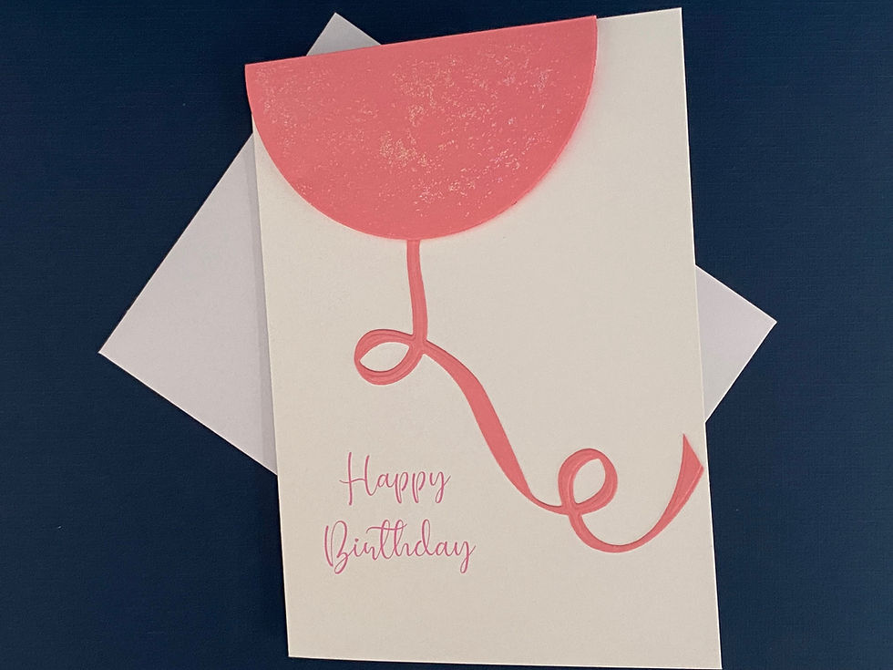 Thumbnail: Happy Birthday Ballon - Pink