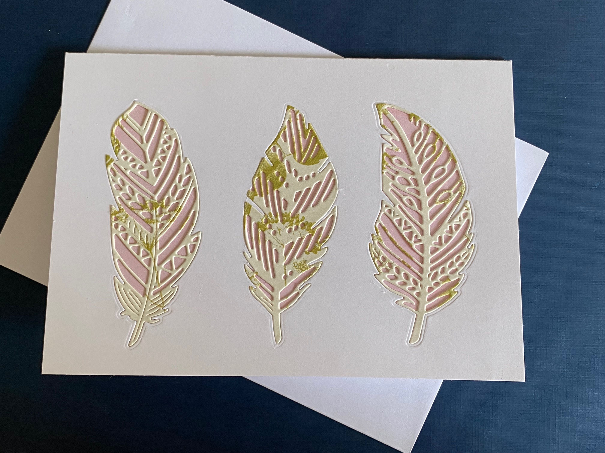 Leaf Your Troubles Behind Greeting Card