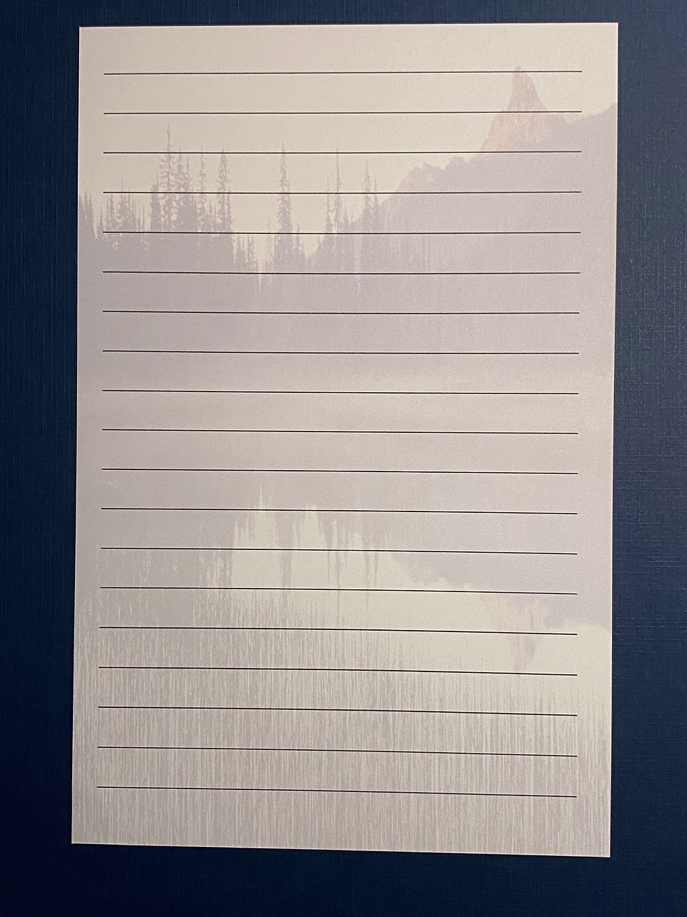 Thumbnail: Lake & Mountains Stationery Collection