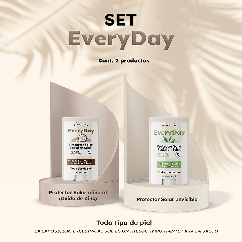 Set Protector Solar Facial FPS 50 – 2 Piezas