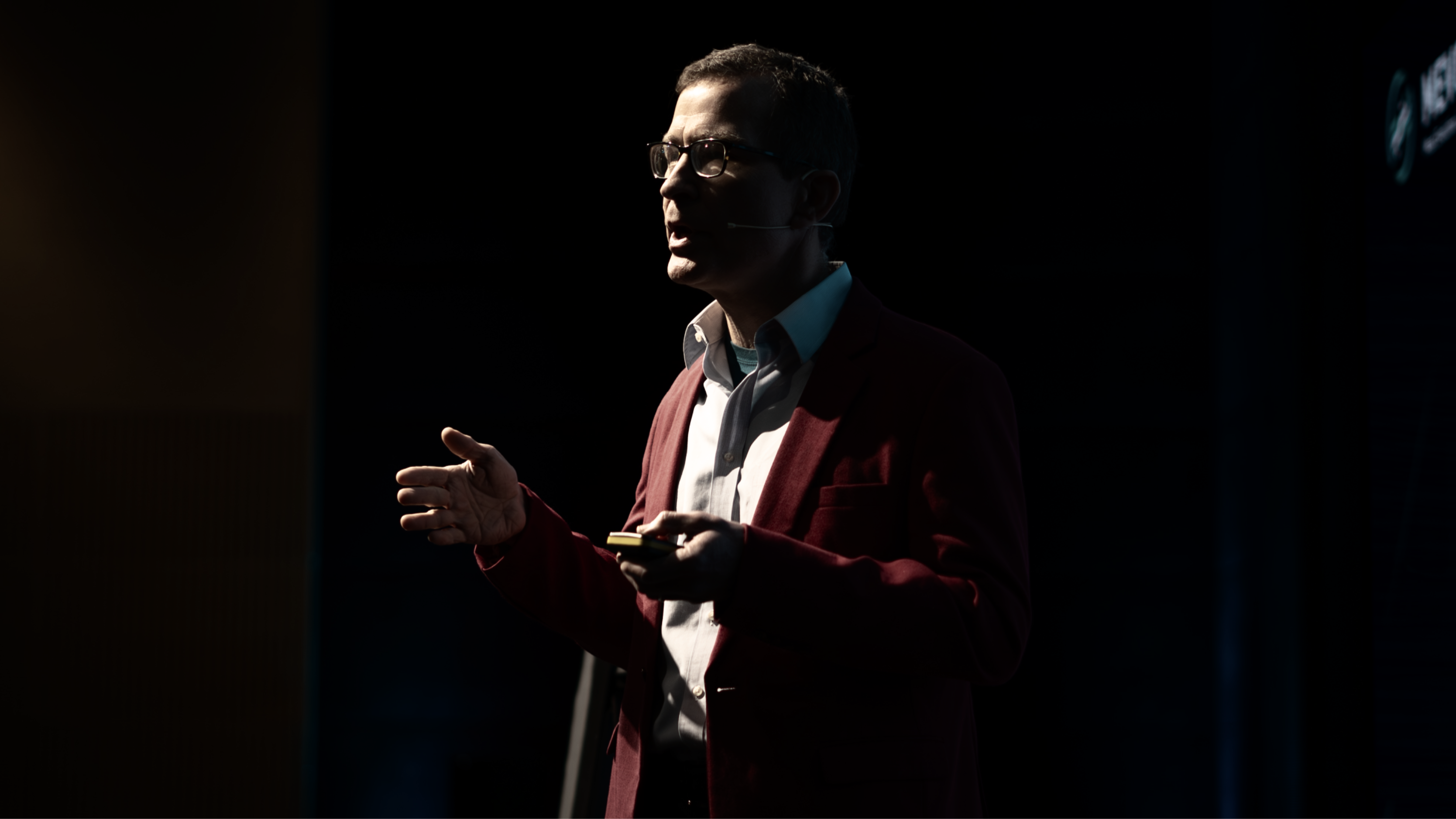 Bruce Friedrich · Founder & President of GFI · GFI · in the room with the Circle.