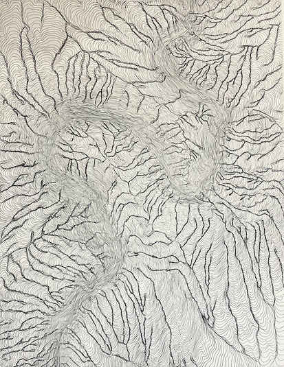 The Sandbanks Rippled Underfoot_Etching_2023_Unframed.jpeg