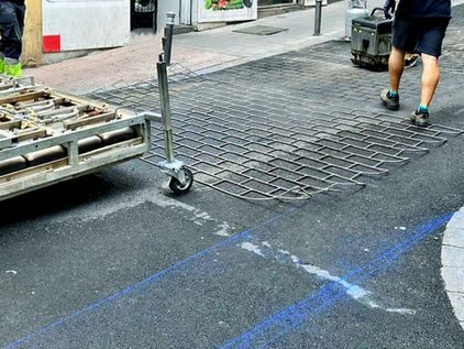 Tłoczenie asfaltu: Nawierzchnia jako dzieło sztuki