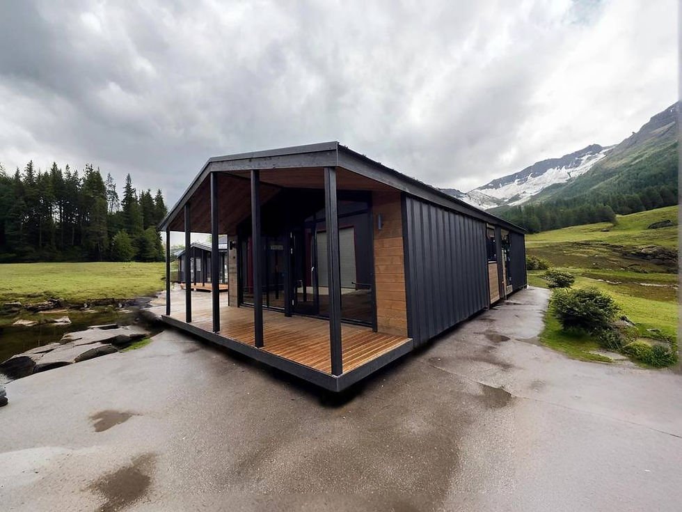 Modulat home in the mountains